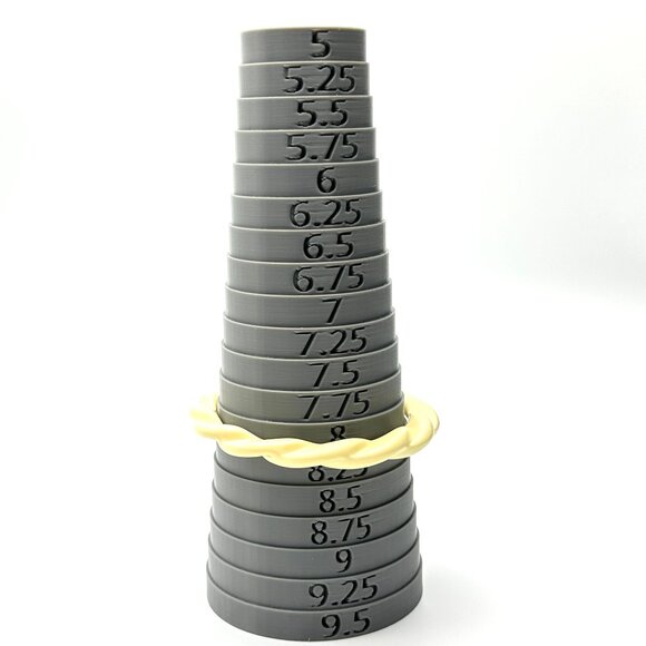 Lemons and Oranges — Vintage Carved Lucite Bangles Pairing — Size 8 — EUC - Picture 11 of 12